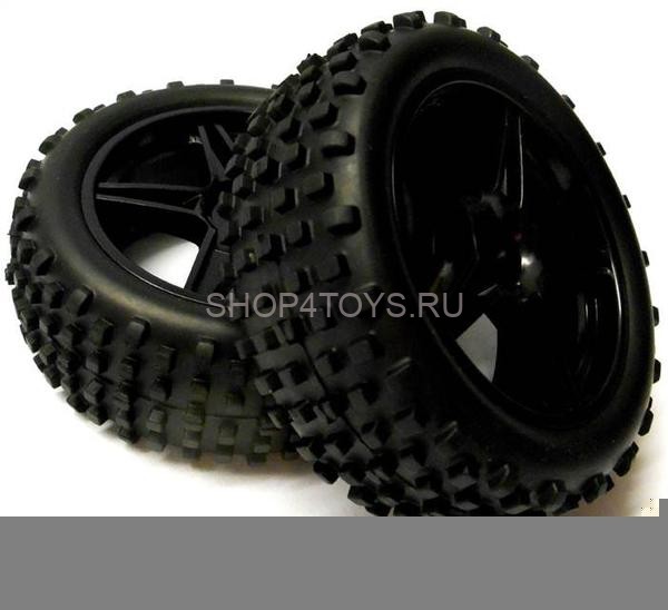 Передние колеса в сборе HSP (06008+06009) - HSP06010-BLACK Передние колеса в сборе HSP (06008+06009) - HSP06010-BLACK