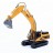 Металлический гусеничный экскаватор HuiNa Toys 1:50 - HN1710