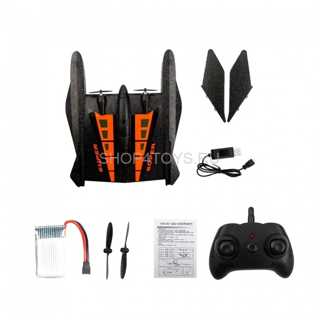 Радиоуправляемый гидро-планер Sea-Land-Air для начинающих 2.4G - FX815 Радиоуправляемый гидро-планер Sea-Land-Air для начинающих 2.4G - FX815