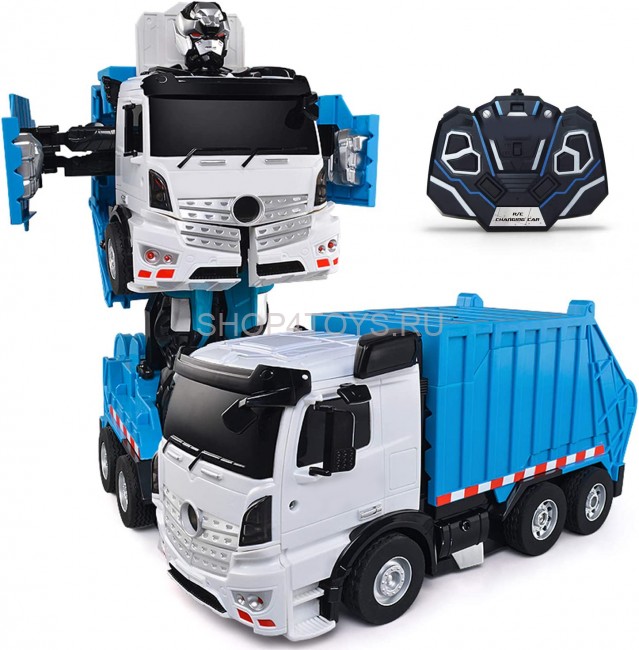 Радиоуправляемый трансформер JiaQi (мусоровоз - робот) - TT676 Радиоуправляемый трансформер JiaQi (мусоровоз - робот) - TT676
