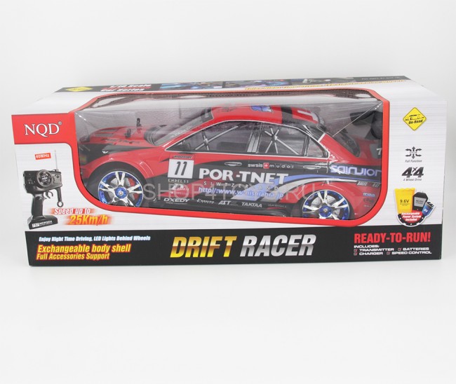Радиоуправляемая спортивная машина для дрифта 1:10 - 757-4WD01-11R Радиоуправляемая спортивная машина для дрифта 1:10 - 757-4WD01-11R