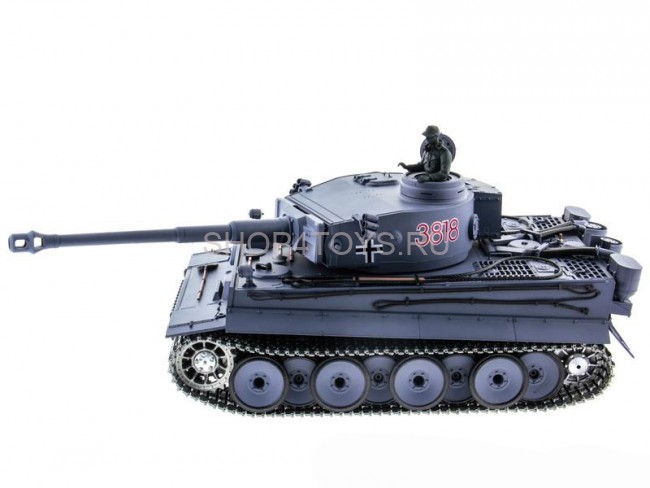 Радиоуправляемый танк HL Tiger / Тигр Li-Ion с дымом 1:16 2.4G - HL-3818-1PRO Радиоуправляемый танк HL Tiger / Тигр Li-Ion с дымом 1:16 2.4G - HL-3818-1PRO