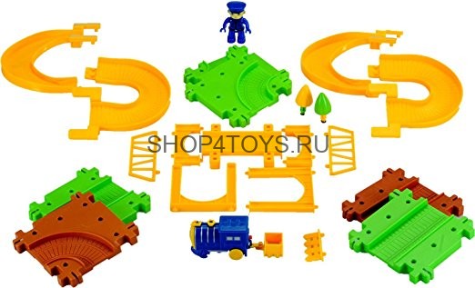 Детский автотрек-железная дорога Happy Commander - HC1601