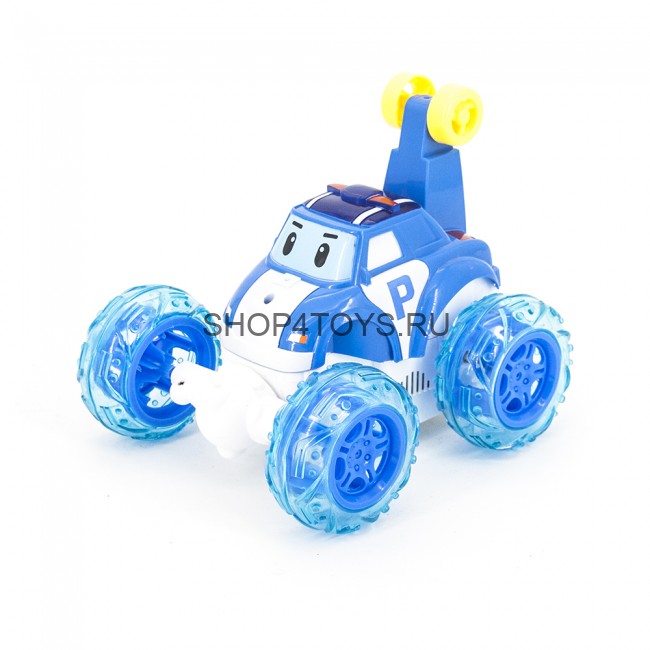 Радиуправляемая машинка-перевертыш Поли - JD9642-B