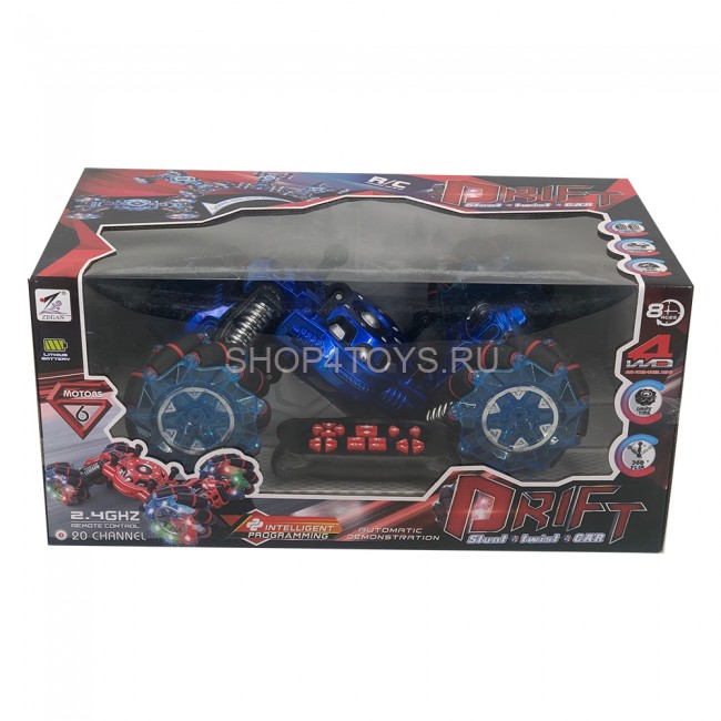 Радиоуправляемый трюковый синий дрифт Твистер Zegan 1:10 - ZG-C1253