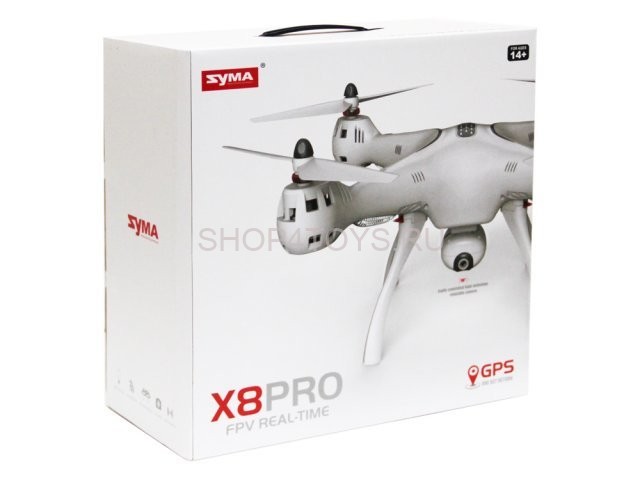 Радиоуправляемый квадрокоптер Syma X8PRO GPS 2.4G - X8PRO Радиоуправляемый квадрокоптер Syma X8PRO GPS 2.4G - X8PRO