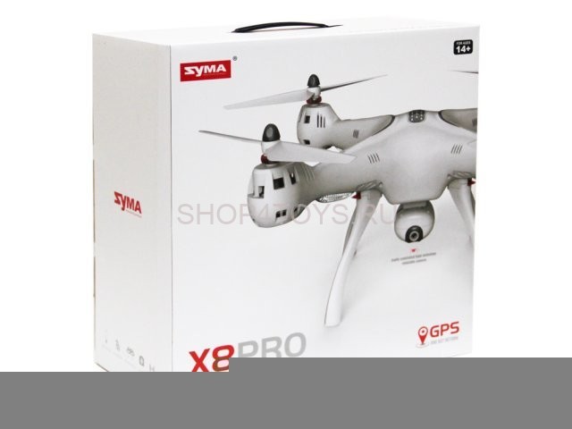 Радиоуправляемый квадрокоптер Syma X8PRO GPS 2.4G - X8PRO Радиоуправляемый квадрокоптер Syma X8PRO GPS 2.4G - X8PRO