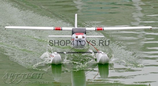 Радиоуправляемый самолет Art-tech Cessna 182 400 Class с лыжами 2.4G - 2101T Радиоуправляемый самолет Art-tech Cessna 182 400 Class с лыжами 2.4G - 2101T