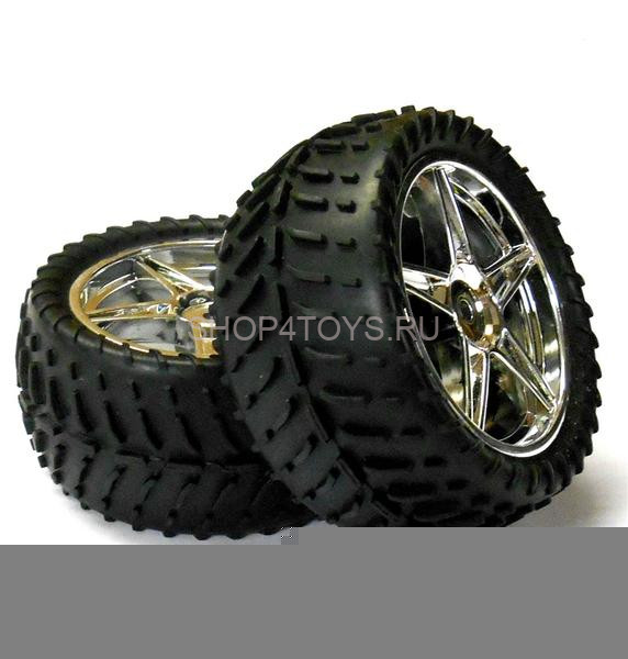 Передние колеса в сборе HSP (06101+06009V) - HSP06010V-SILVER