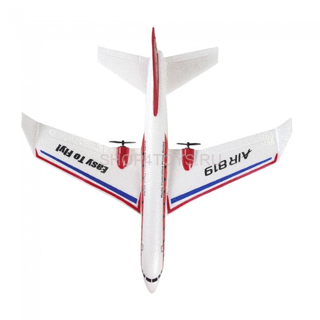 Радиоуправляемый самолет Aerobus для начинающих 2.4G - FX819 Радиоуправляемый самолет Aerobus для начинающих 2.4G - FX819