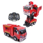 Радиоуправляемый трансформер JiaQi (пожарная машина - робот) - JQ6608 Радиоуправляемый трансформер JiaQi (пожарная машина - робот) - JQ6608