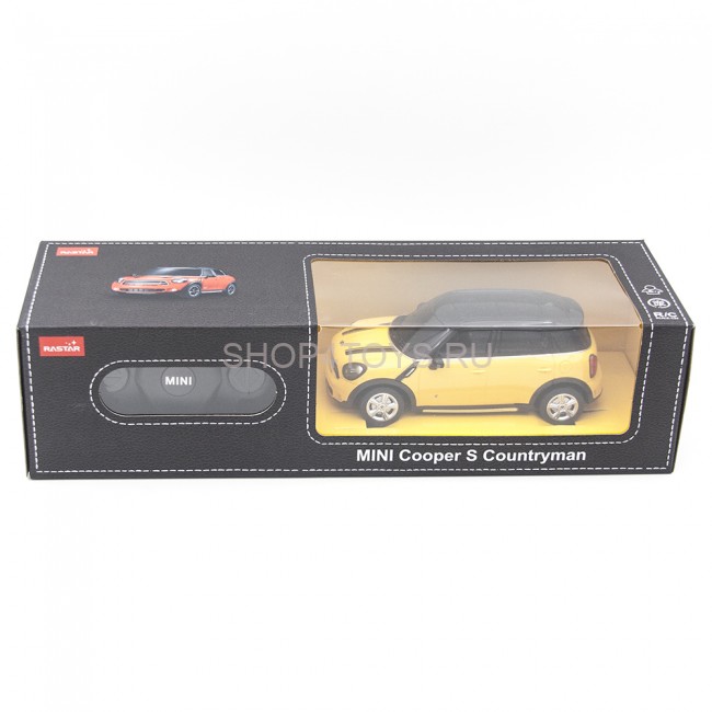 Радиоуправляемая машина Rastar Mini Countryman Yellow 1:24 - RAS-71700-Y Радиоуправляемая машина Rastar Mini Countryman Yellow 1:24 - RAS-71700-Y