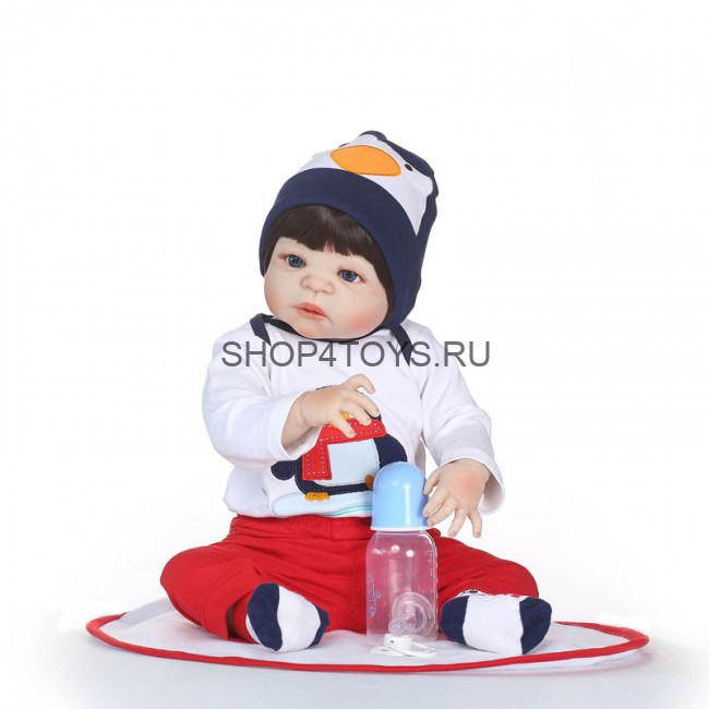 Реборн силиконовый мальчик Коля Реборн силиконовый мальчик Коля