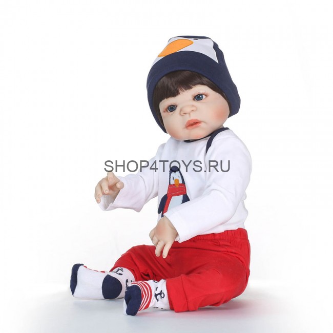 Реборн силиконовый мальчик Коля Реборн силиконовый мальчик Коля