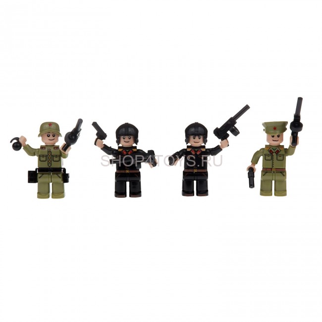 Конструктор Армия России ''Танк Т-34'' (969 деталей) - АР-01014 Конструктор Армия России ''Танк Т-34'' (969 деталей) - АР-01014