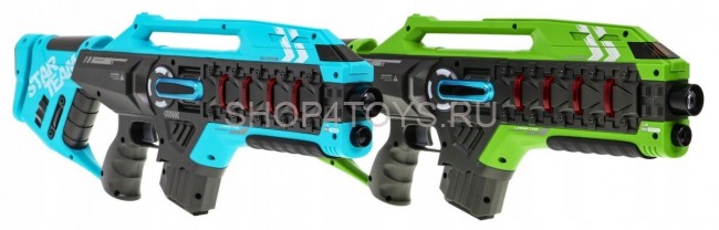 Набор для лазертага Winyea Call of Life Star-Team (2 автомата, синий и зеленый) - W7006D-GB Набор для лазертага Winyea Call of Life Star-Team (2 автомата, синий и зеленый) - W7006D-GB