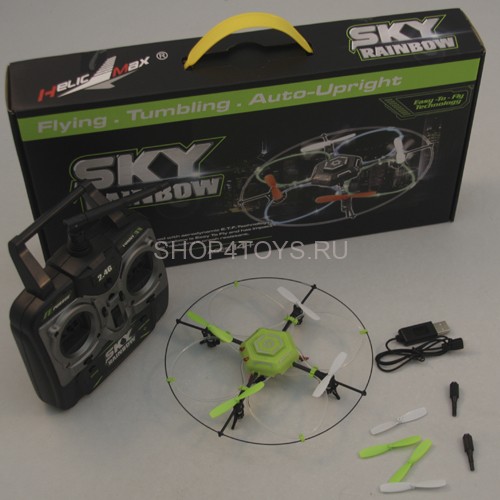 Радиоуправляемый квадрокоптер Sky Rainbow 2.4GHz - HM1212D