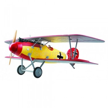 Радиоуправляемый самолет Dynam Albatros RTF 2.4G - DY8960 Albatros D.III - это биплан истребитель, пилотируемый немецким и австро-венгерском войсками во время Первой мировой войны.