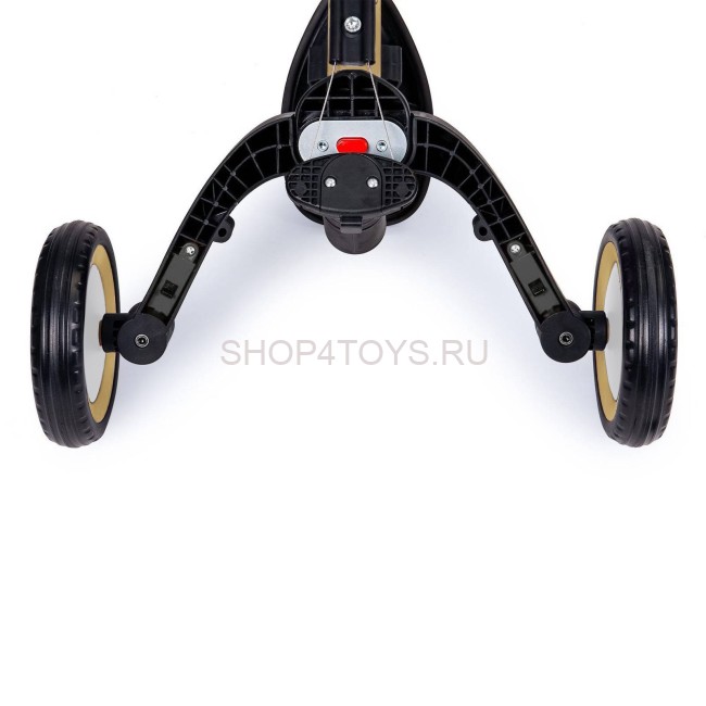 Детский беговел-велосипед 4в1 с родительской ручкой, бежевый - TR007-BEIGE Детский беговел-велосипед 4в1 с родительской ручкой, бежевый - TR007-BEIGE