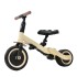 Детский беговел-велосипед 4в1 с родительской ручкой, бежевый - TR007-BEIGE