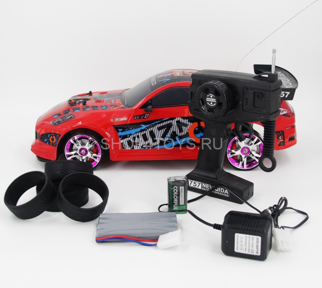 Радиоуправляемая спортивная машина для дрифта 1:10 - 757-4WD01-17 Радиоуправляемая спортивная машина для дрифта 1:10 - 757-4WD01-17