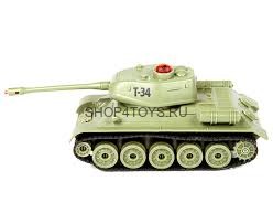 Радиоуправляемый танк для танкового боя Zegan T34 40 Mhz - ZEG-33805