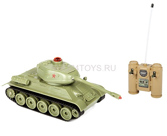 Радиоуправляемый танк для танкового боя Zegan T34 40 Mhz - ZEG-33805