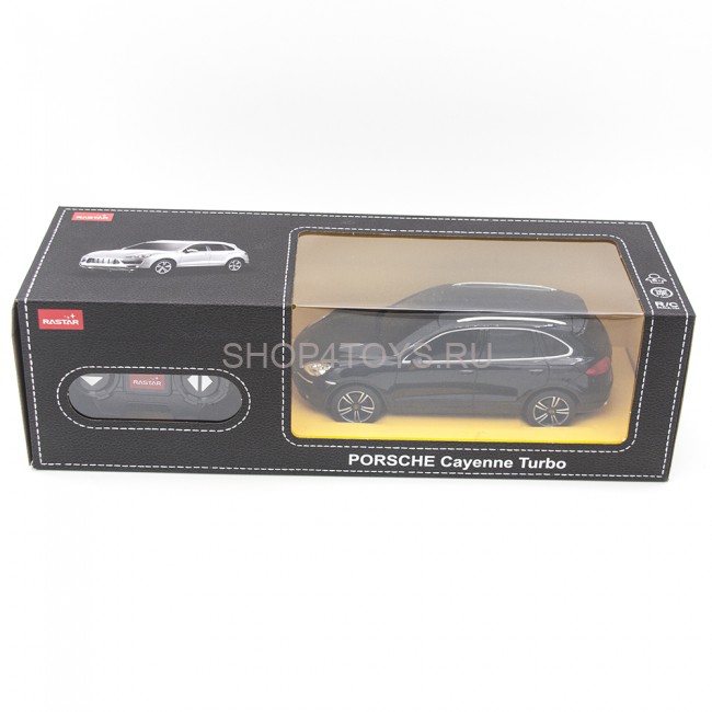 Радиоуправляемая машина Rastar Porsche Cayenne Black 1:24 - RAS-46100 Радиоуправляемая машина Rastar Porsche Cayenne Black 1:24 - RAS-46100