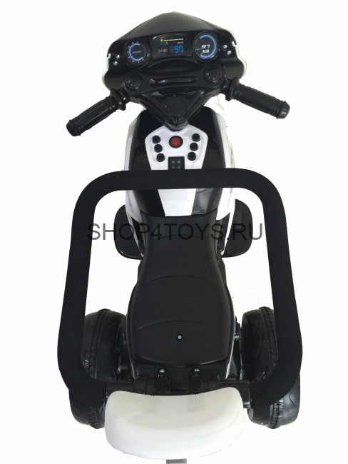 Детский велосипед / электромотоцикл 6V - HL-108-WHITE