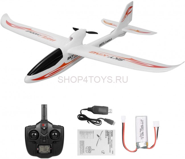 Радиоуправляемый планер WL Toys F959S Sky King 6-AXIS GYRO 2.4G - F959S Радиоуправляемый планер WL Toys F959S Sky King 6-AXIS GYRO 2.4G - F959S