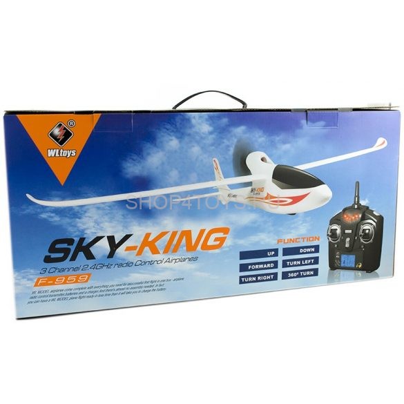 Радиоуправляемый планер WL Toys F959S Sky King 6-AXIS GYRO 2.4G - F959S Радиоуправляемый планер WL Toys F959S Sky King 6-AXIS GYRO 2.4G - F959S