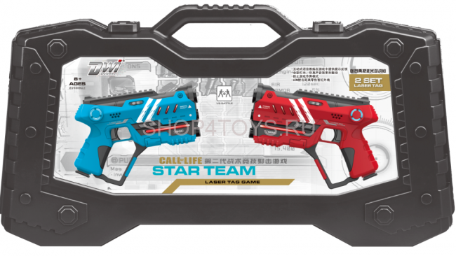 Набор для лазертага Winyea Call of Life Star-Team (2 бластера в боксе) - W7008DB Набор для лазертага Winyea Call of Life Star-Team (2 бластера в боксе) - W7008DB