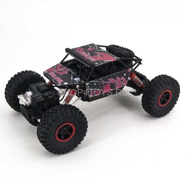 Радиоуправляемый красный Краулер 4WD 1:18 - 699-82 Радиоуправляемый красный Краулер 4WD 1:18 - 699-82
