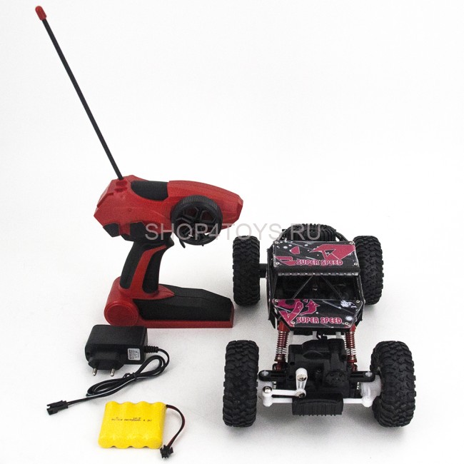 Радиоуправляемый красный Краулер 4WD 1:18 - 699-82 Радиоуправляемый красный Краулер 4WD 1:18 - 699-82