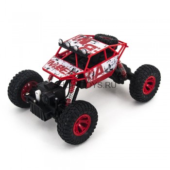 Радиоуправляемый красный краулер Zegan Rock Rover 1:18 2.4G - ZG-C1801-R Радиоуправляемая полноприводная машина для трофи. Машина обладает великолепной проходимостью и высоким качеством изготовления.