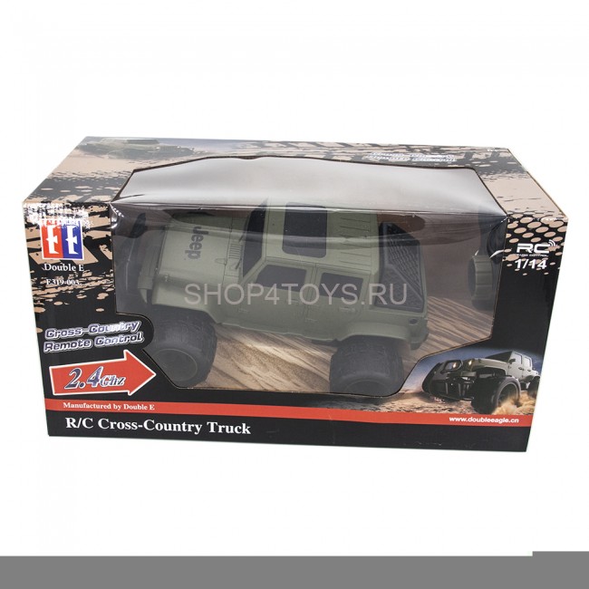 Радиоуправляемый джип Wrangler Double E 1:14 2.4G - E319-003 Радиоуправляемый джип Wrangler Double E 1:14 2.4G - E319-003