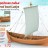 Сборная деревянная модель Новгородская Морская Ладья XII-XIII века 1:72 - LSM0801