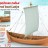 Сборная деревянная модель Новгородская Морская Ладья XII-XIII века 1:72 - LSM0801