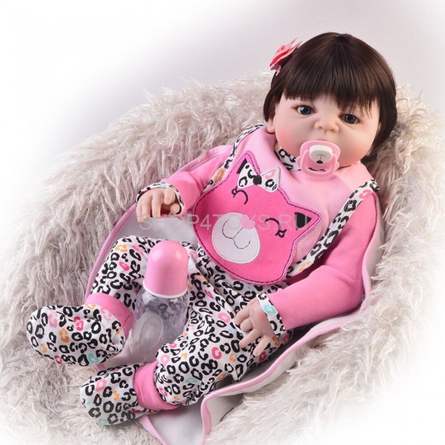 Кукла реборн силиконовая Амина