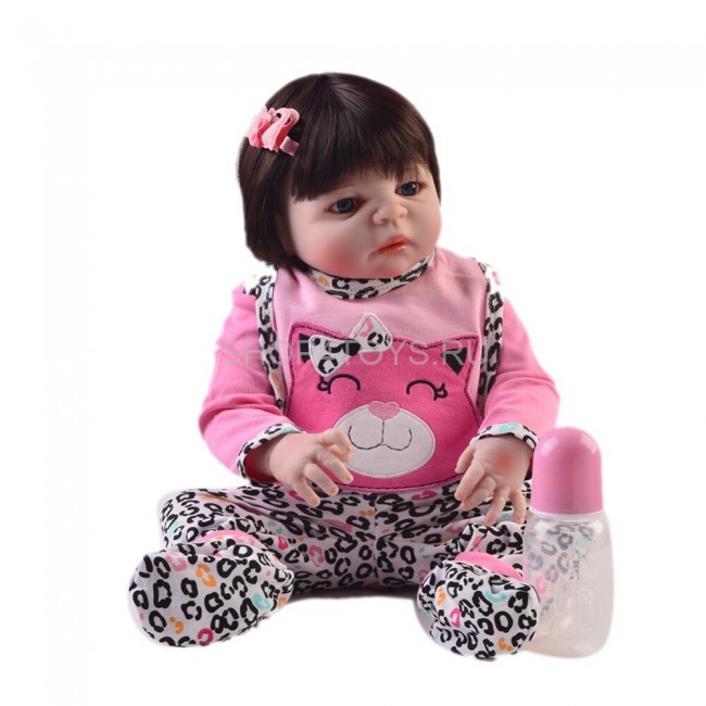 Кукла реборн силиконовая Амина
