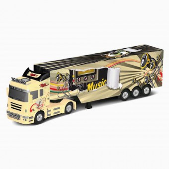 Радиоуправляемый грузовик - QY0202A Радиоуправляемый грузовик - QY0202A