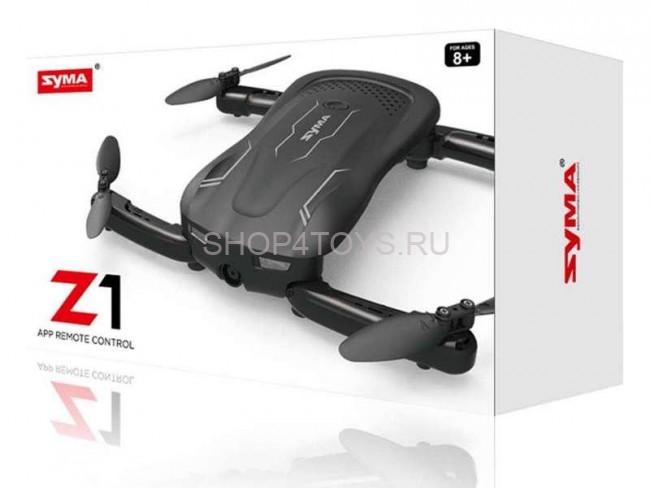 Радиоуправляемый складной квадрокоптер Syma Z1 2.4G - Z1