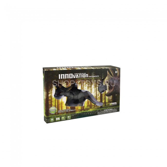 Радиоуправляемый робот ZF динозавр Трицератопс - 9988B