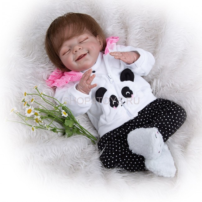 Реборн спящая Ника