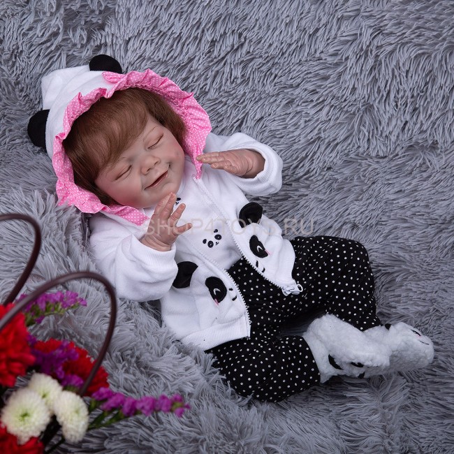 Реборн спящая Ника