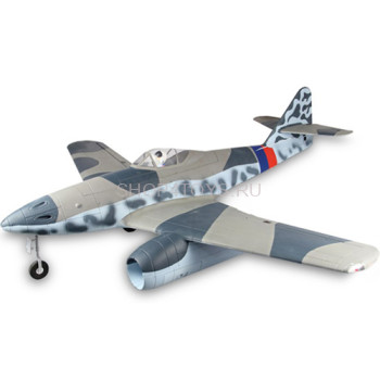 Радиоуправляемый самолет Dynam Messerschmitt ME-262 RTF 2.4G - DY8950 Мессершми́тт Me-262 — немецкий реактивный истребитель, бомбардировщик и самолёт-разведчик времён Второй мировой войны.