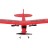 Радиоуправляемый самолет Piper Cub J3 для начинающих 2.4G - FX803-RED