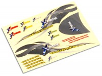 Наклейки для кабины Xtreme моно - BCX009-S