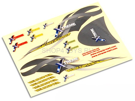 Наклейки для кабины Xtreme моно - BCX009-S