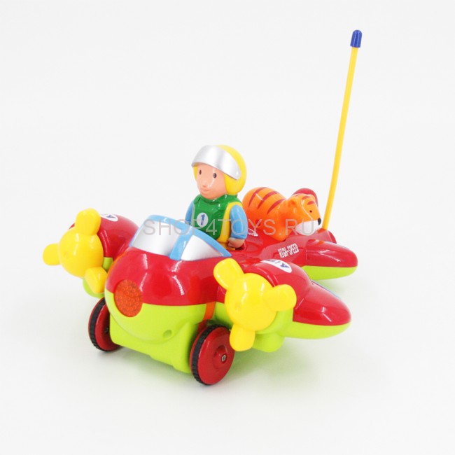 Детский радиоуправляемый красный самолетик Cartoon Airplane - 6608